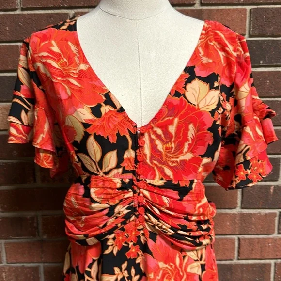 Abel The‎ Label Vivid Dreams Maxi Dress - Picture 3 of 11